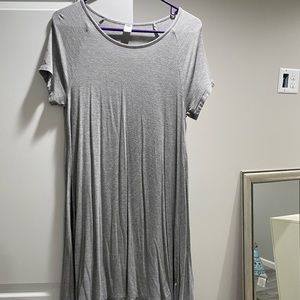 Short sleeve cotton dress